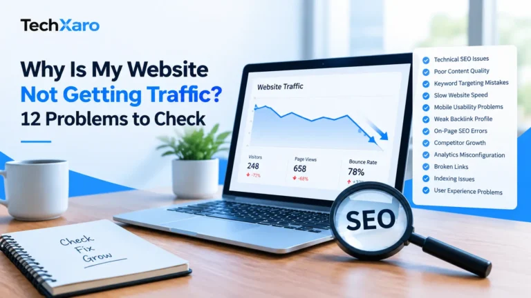 Explain why your traffic not getting traffic